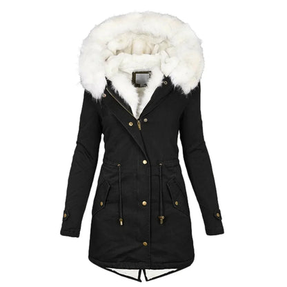 Warm Women's Hooded Winter Parka Coat