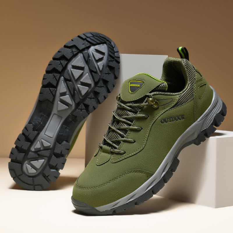 Men's Running Shoes - Breathable Mesh with Thick Sole