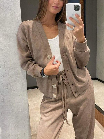 Soft and Cozy Women's Knitwear Set