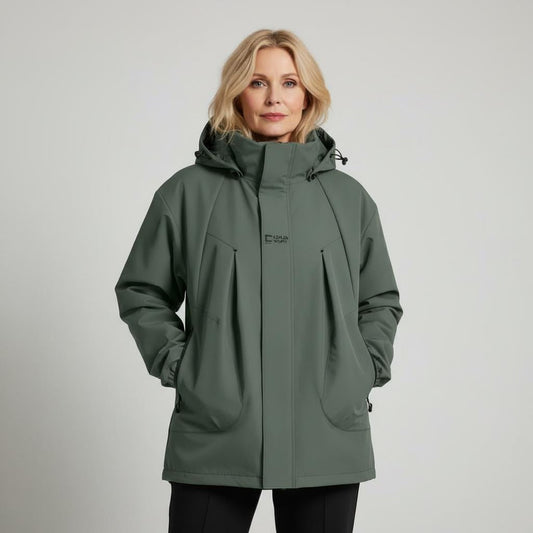 Waterproof Ladies Parka Coat - ModishWorld