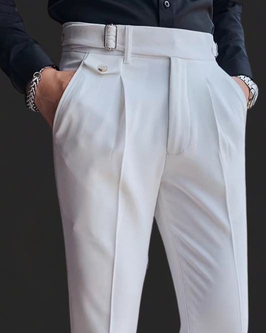 Classic Fit Men's Pleated Pants - Modish World