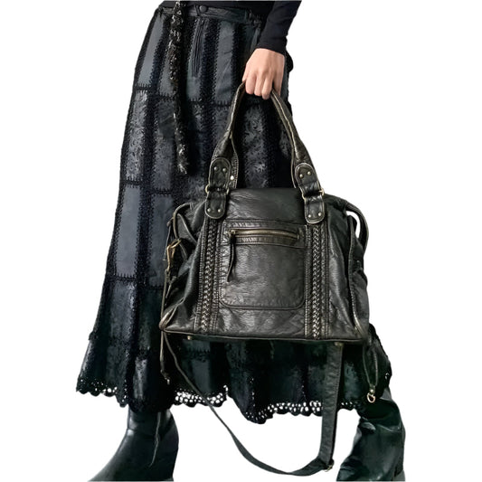 Classic Ladies Tote Bag with Multiple Pockets - ModishWorld
