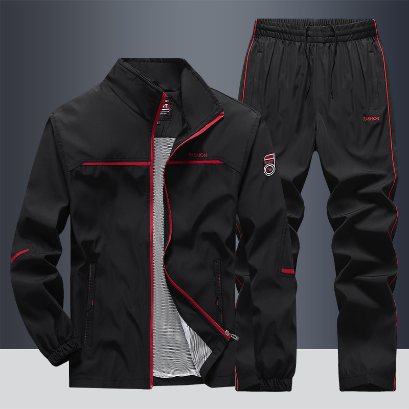 Men's Sporty Striped Track Suit