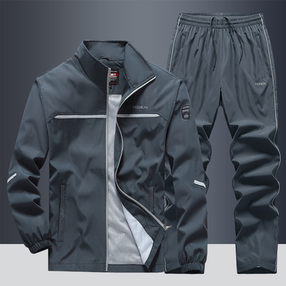 Men's Sporty Striped Track Suit - ModishWorld