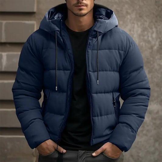 Warm Men's Down Filled Puffer Coat - Modish World