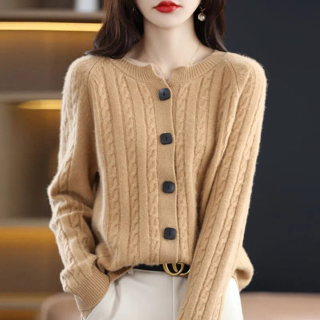 Cozy Oversized Knit Cardigan for Women