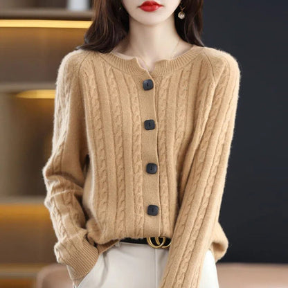 Cozy Oversized Knit Cardigan for Women
