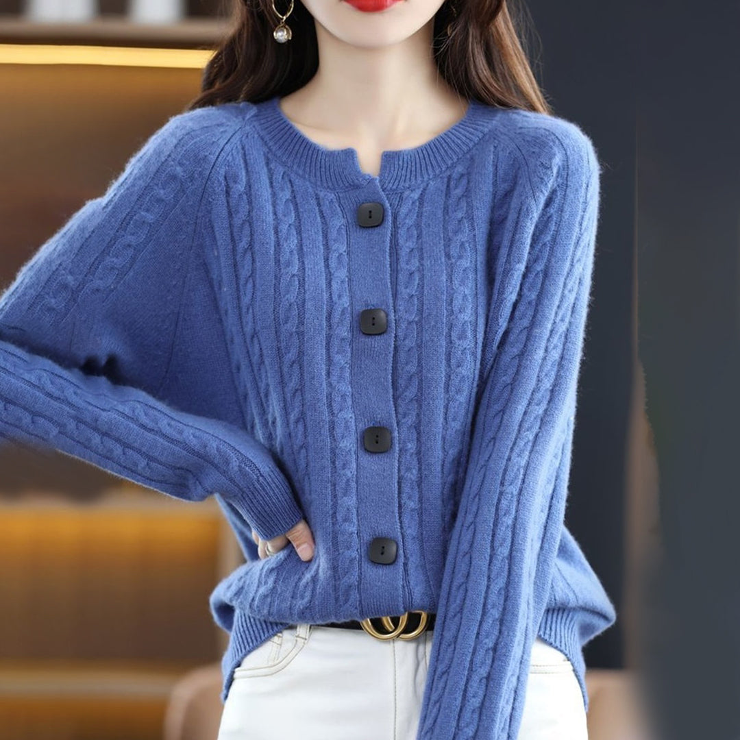 Cozy Oversized Knit Cardigan for Women