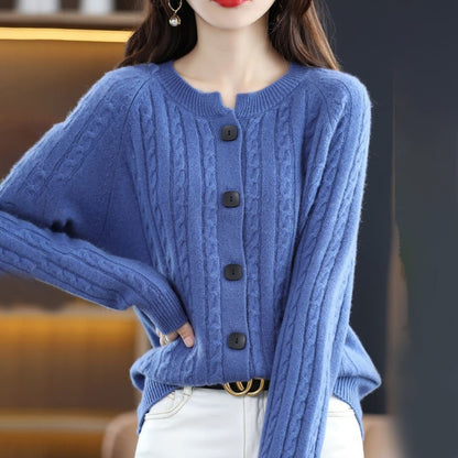 Cozy Oversized Knit Cardigan for Women