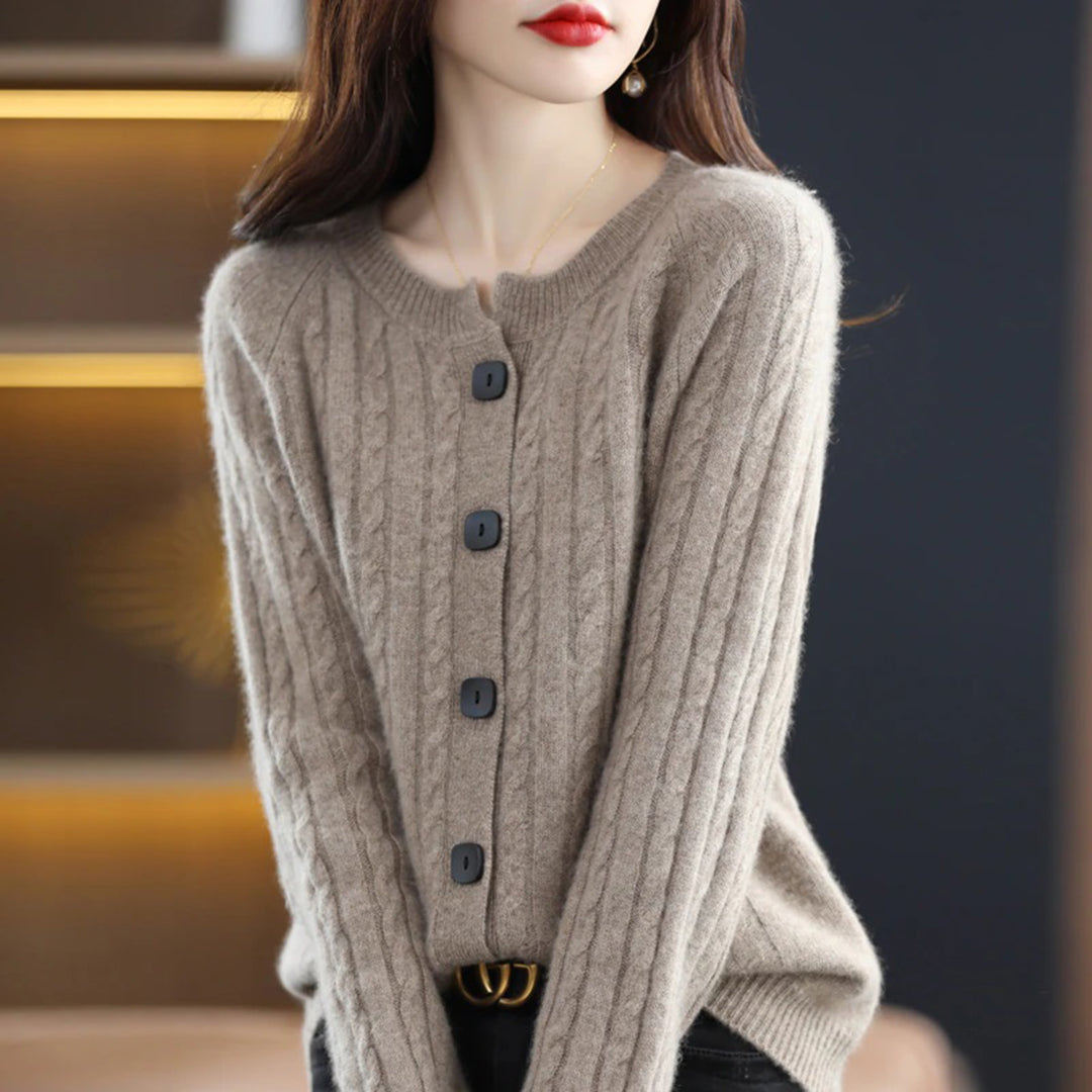 Cozy Oversized Knit Cardigan for Women
