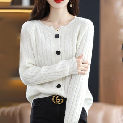 Cozy Oversized Knit Cardigan for Women