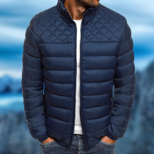 Warm Waterproof Men's Puffer Coat - ModishWorld