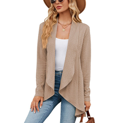 Women's Breathable Open Front Cardigan