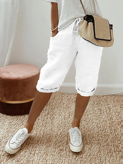 Women's Comfortable Loose Fit Shorts - Soft Summer Wear
