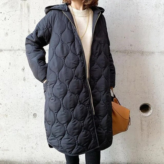 Warm Quilted Winter Coat for Ladies - ModishWorld