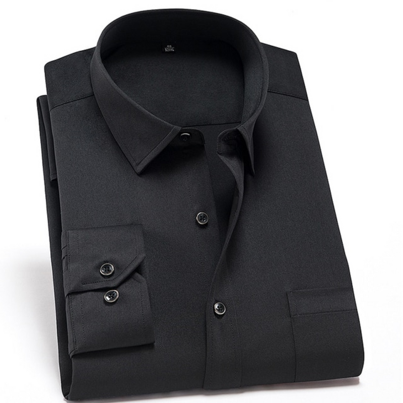Slim Fit Men's Stretch Dress Shirt
