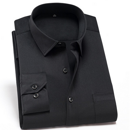 Slim Fit Men's Stretch Dress Shirt