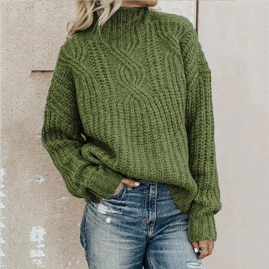 Warm Women's Turtleneck Sweater - Modish World