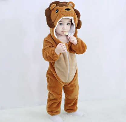 Adorable Baby Onesies with Fun Animal Designs