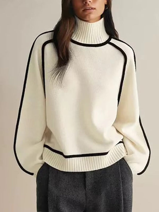 Women's Crew Neck Classic Sweater - ModishWorld