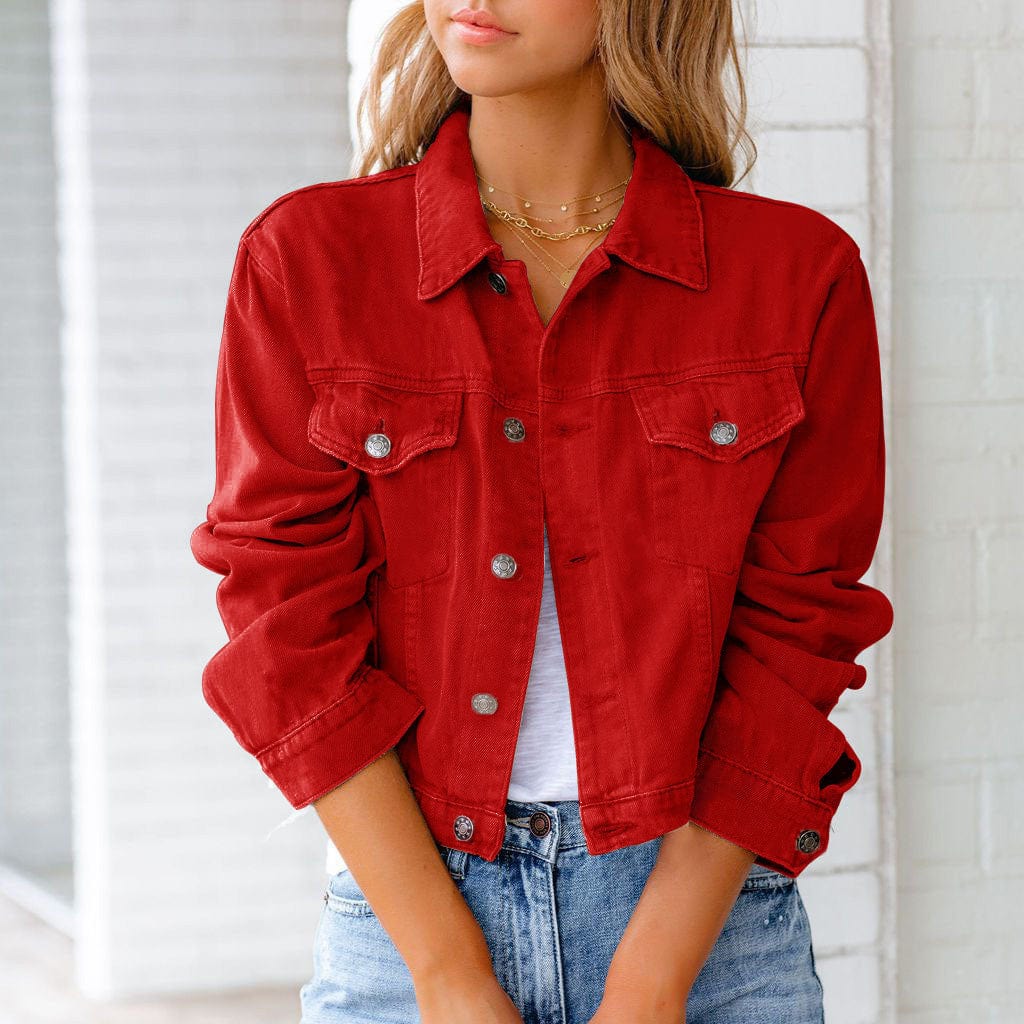 Autumn Blue Jeans Jacket - ModishWorld