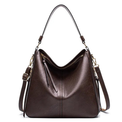Luxury Ladies Zipper Tote Handbag