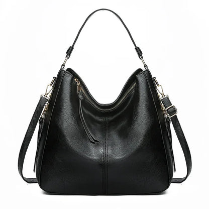 Luxury Ladies Zipper Tote Handbag