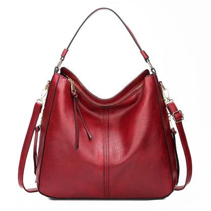 Luxury Ladies Zipper Tote Handbag
