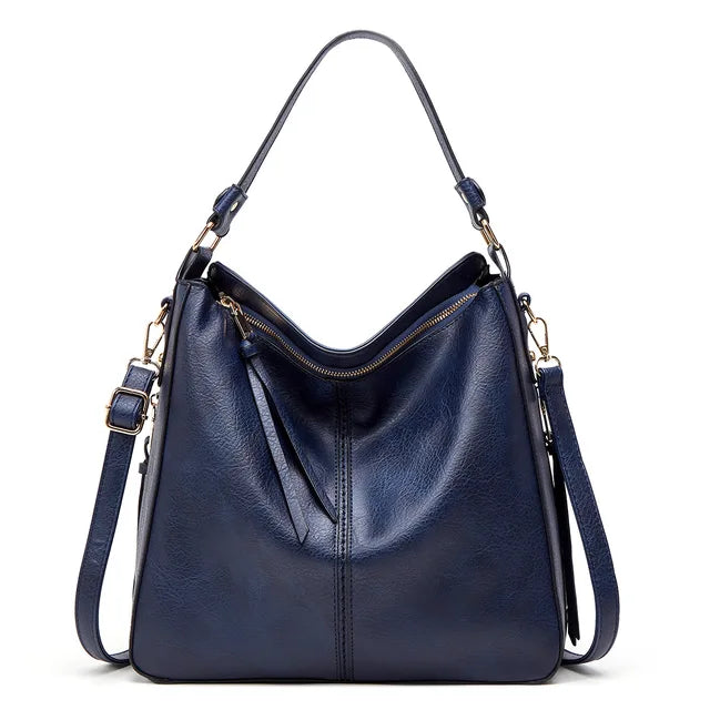 Luxury Ladies Zipper Tote Handbag