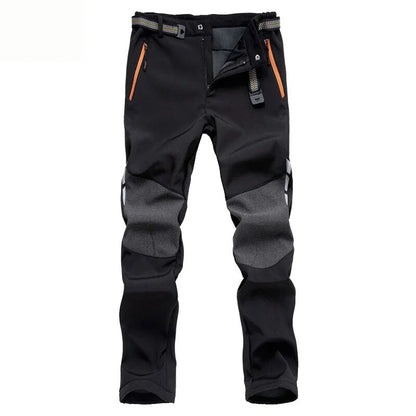 Waterproof Hiking Pants with Insulated Lining and Zip Pockets
