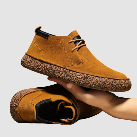 Comfortable Men's Leather Winter Boots - ModishWorld