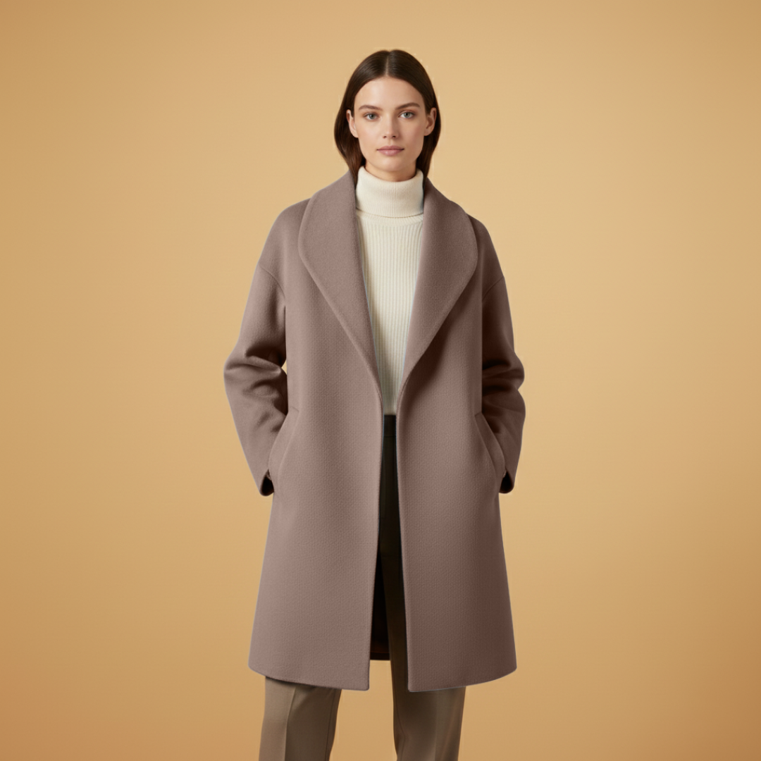 Classic Fit Trench Coat with Pockets