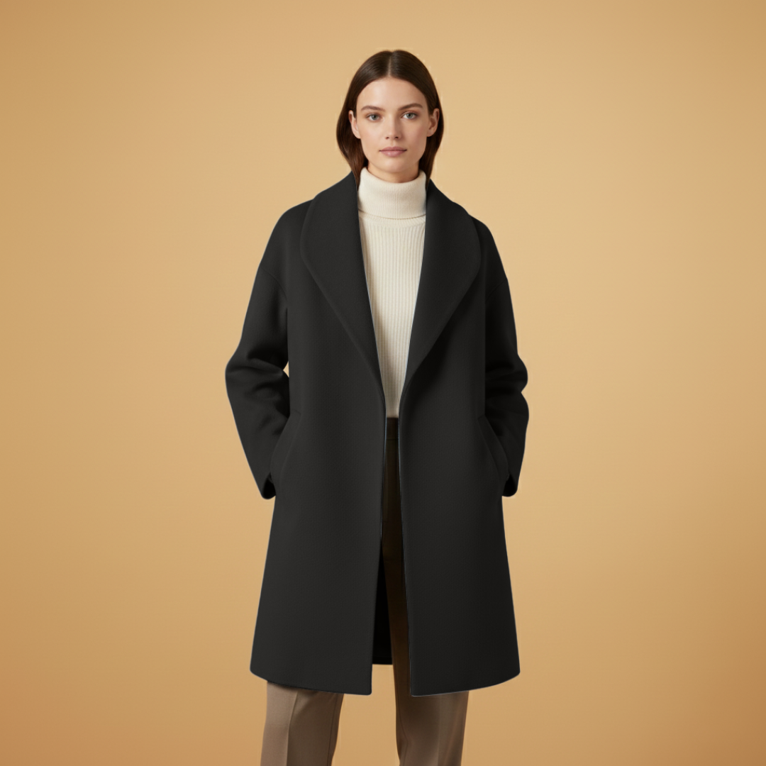 Classic Fit Trench Coat with Pockets