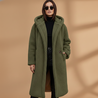 Ladies Waterproof Parka Jacket with Hood