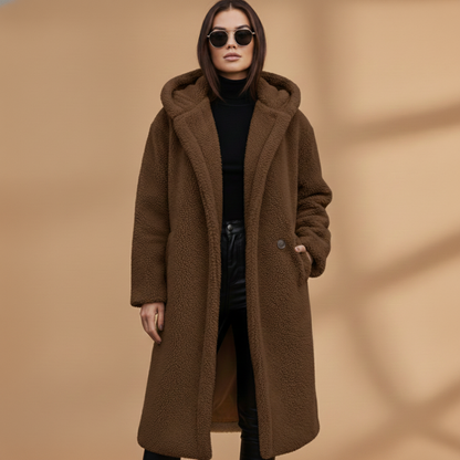 Ladies Waterproof Parka Jacket with Hood