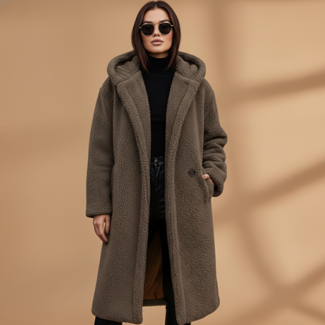 Ladies Waterproof Parka Jacket with Hood