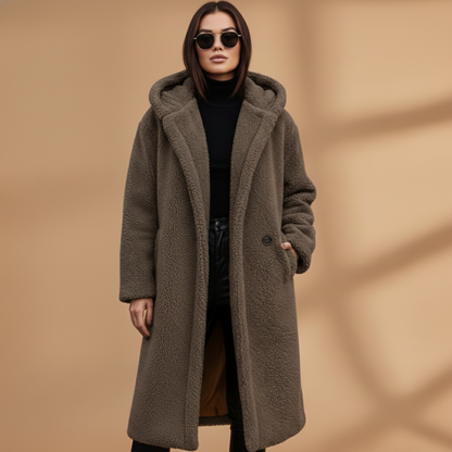 Ladies Waterproof Parka Jacket with Hood