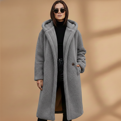 Ladies Waterproof Parka Jacket with Hood