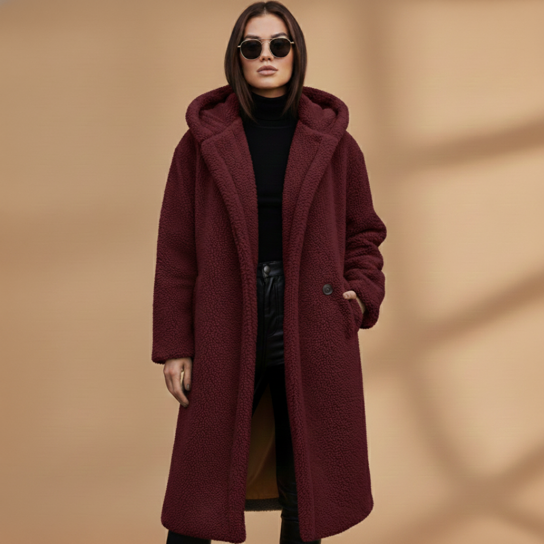 Ladies Waterproof Parka Jacket with Hood
