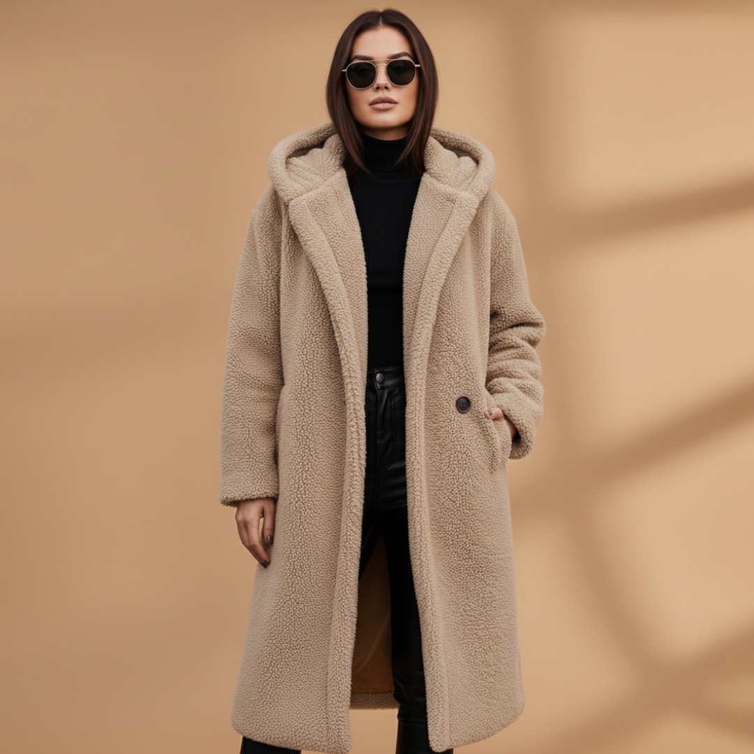 Ladies Waterproof Parka Jacket with Hood