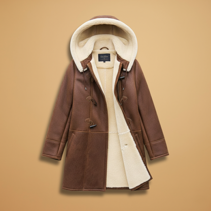 Warm Waterproof Parka with Hood and Zip Fastening - Modish World