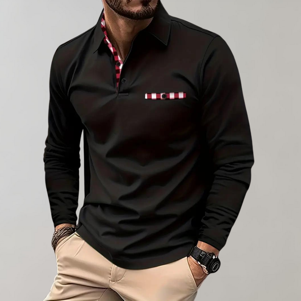 Traditional Comfortable Mens Polo Shirt - ModishWorld