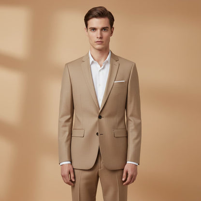 Slim Fit One Button Men's Blazer
