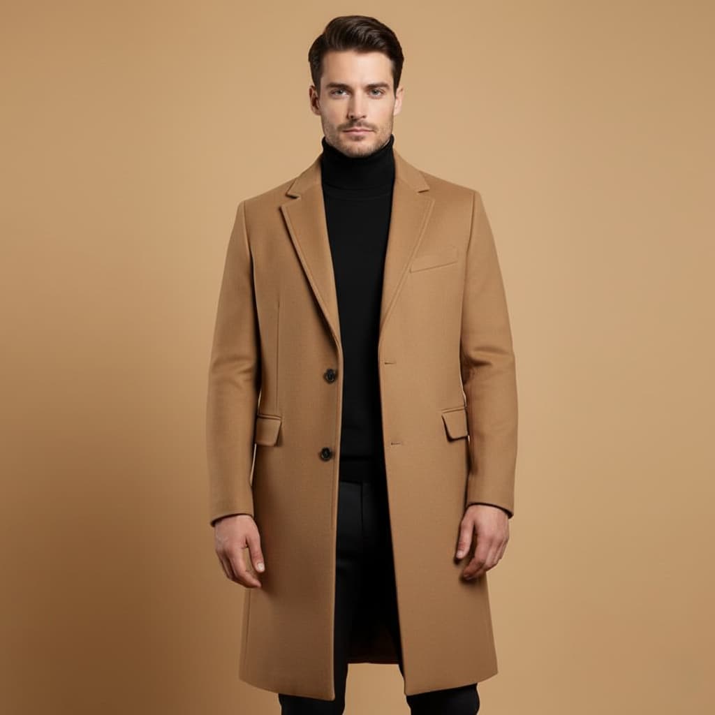 Warm and Stylish Men's Winter Coat