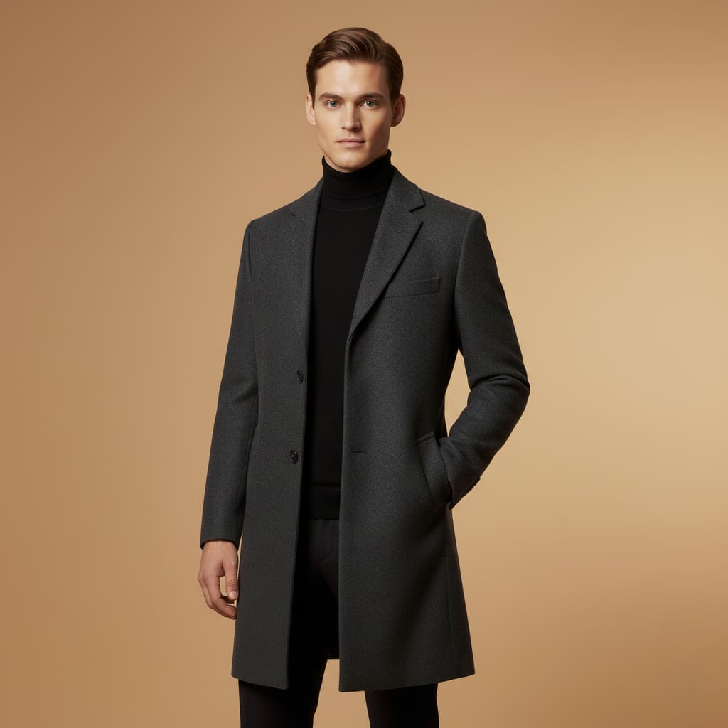 Warm and Stylish Men's Winter Coat