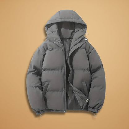 Warm Waterproof Hoodie Coat with Zip Front - Modish World