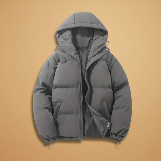 Warm Waterproof Hoodie Coat with Zip Front - Modish World