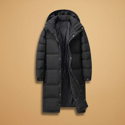 Warm Waterproof Parka Coat with Hood and Zip - Modish World