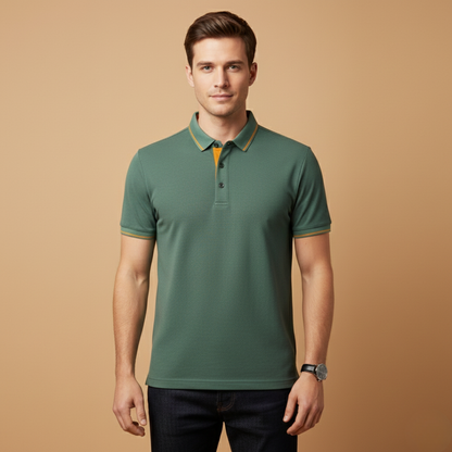 Casual Short Sleeve Men's Polo Shirt