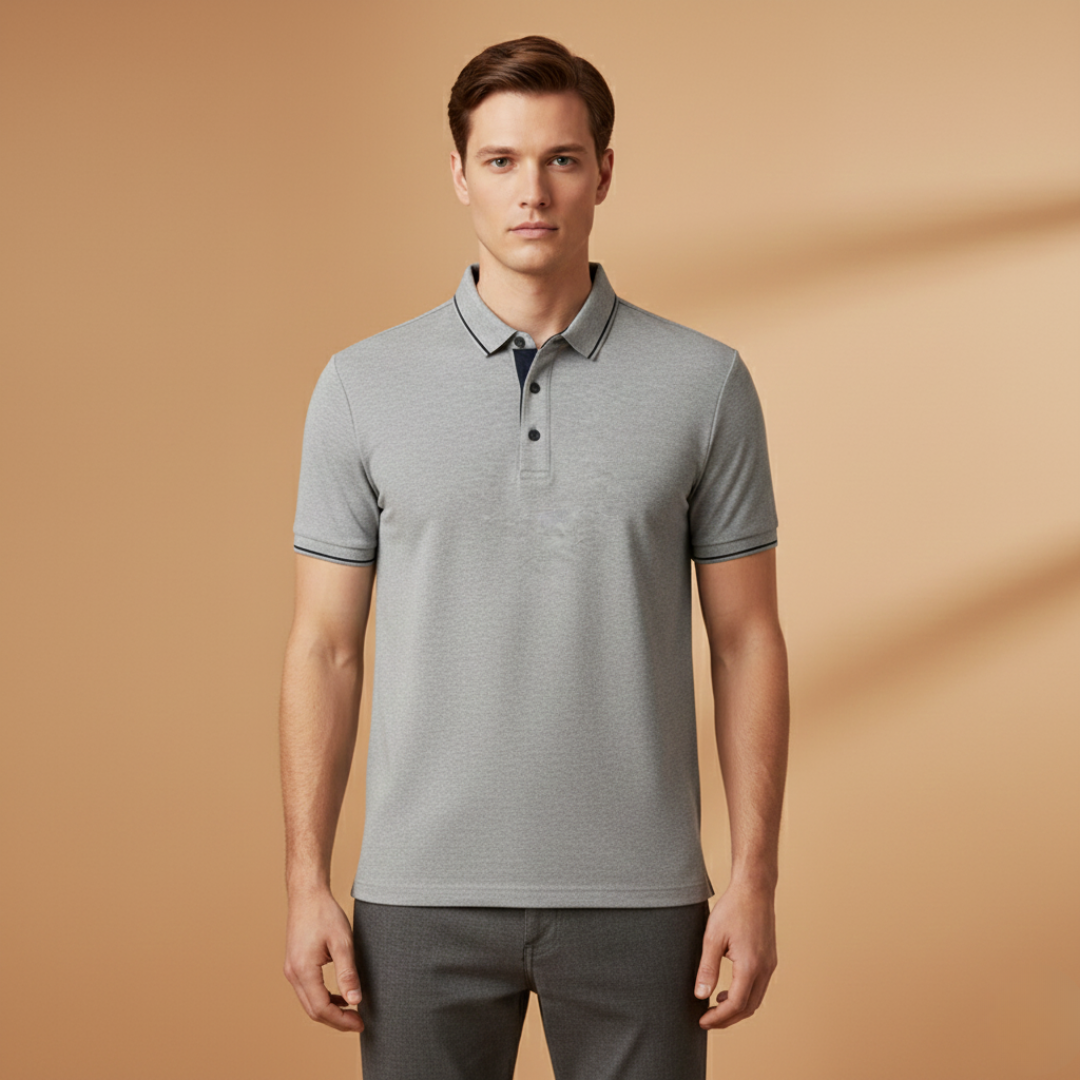 Casual Short Sleeve Men's Polo Shirt